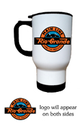14 oz Stainless Steel Rio Grande Main Line Train Travel Coffee Mug
